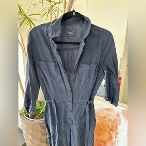 Abercrombie Navy Jumpsuit